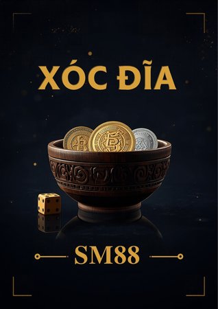 Minh họa bát và đồng xu trong trò chơi Xóc Đĩa cùng khái niệm cửa cược Chẵn Lẻ
