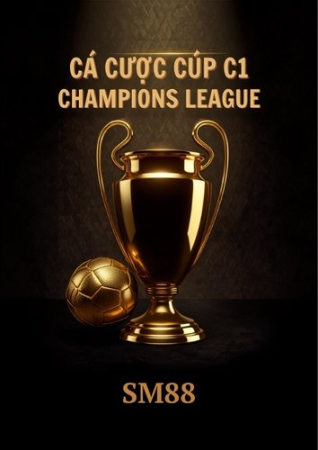 Chiếc cúp vô địch Champions League tượng trưng cho đấu trường Cúp C1 tại SM88
