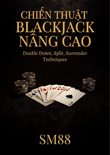 Chiến Thuật Blackjack Nâng Cao – Double Down, Split, Surrender Tại SM88